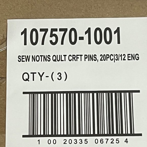 Fiskars Safety Pins Quilting Sewing Craft Project Clothing Repair - 12 packs - Picture 3 of 3